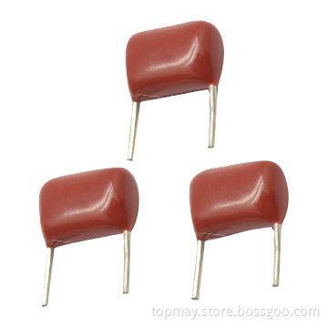 Metalized Polyester Film Capacitor, Suitable for Low-pulse Circuits and Noise Suppression